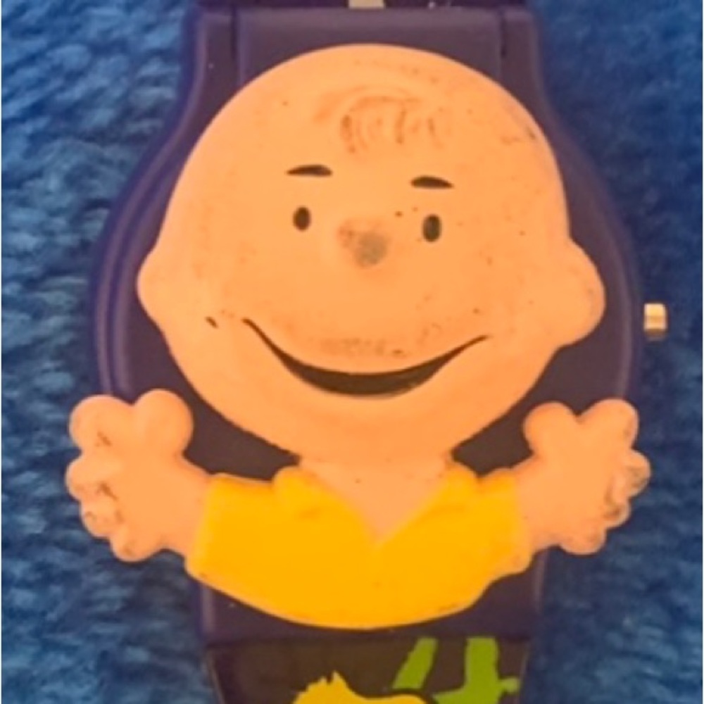 Character-Themed Blue Wristband